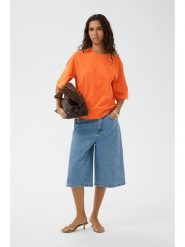 Soaked in Luxury Koszulka w kolorze pomarańczowym rozmiar: S. Pomarańczowe koszulki damskie Soaked in Luxury, s, bez wzorów, bez kołnierzyka, bez ramiączek. Za 104.99 zł.