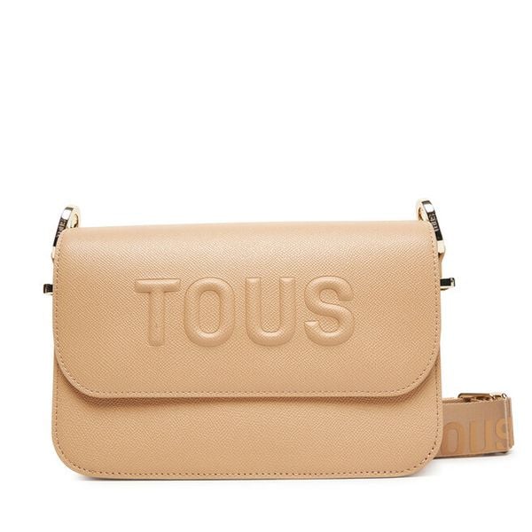 Torebka TOUS. Brązowe listonoszki damskie tous, bez wzorów, bez dodatków. Za 999.99 zł.