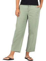 Timezone Spodnie "Amber" w kolorze jasnozielonym rozmiar: W30. Zielone spodnie materiałowe damskie Timezone, bez wzorów, z materiału. Za 92.42 zł.