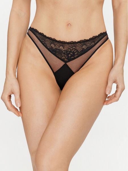 Calvin Klein Underwear Figi klasyczne 000QF7754E Czarny. Czarne figi Calvin Klein Underwear, bez wzorów, z syntetyku. Za 109.99 zł.
