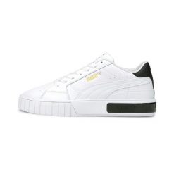 Buty do chodzenia damskie Puma CALI STAR. Białe obuwie sportowe casual damskie Puma, z materiału, trekkingowe. Za 309.99 zł.