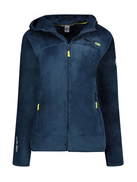 ANAPURNA Kurtka polarowa "Uternel" w kolorze granatowym rozmiar: S. Niebieskie kurtki damskie ANAPURNA, s, bez wzorów, z polaru, bez kaptura. Za 78.66 zł.