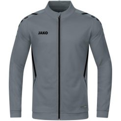 Kurtka damska Jako polyester Challenge. Czarne kurtki damskie JAKO, z aplikacjami, z dzianiny, bez kaptura. Za 163.15 zł.