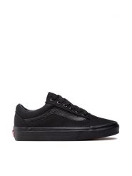 Vans Tenisówki Old Skool VN000D3HBKA Czarny. Czarne obuwie sportowe damskie Vans, bez wzorów, z materiału, bez zapięcia. Za 209.99 zł.