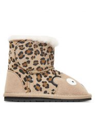 EMU Australia Śniegowce Cheetah Walker B11105 Brązowy. Brązowe kozaki dziewczęce EMU Australia, bez wzorów, ze skóry, bez obcasa, bez zapięcia. Za 259.99 zł.