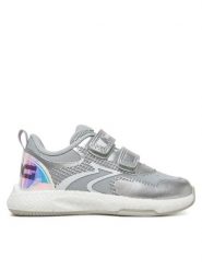 Primigi Sneakersy 7958511 Srebrny. Szare buty sportowe dziewczęce Primigi, bez wzorów, z materiału, bez zapięcia. Za 199.99 zł.