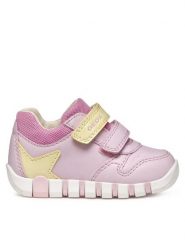 Geox Sneakersy B Iupidoo B5558A 05402 CE82M Różowy. Czerwone buty sportowe dziewczęce Geox, bez wzorów, ze skóry, bez zapięcia. Za 149.99 zł.