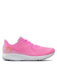New Balance Buty do biegania Fresh Foam Tempo v2 WTMPOLL2 Różowy. Czerwone obuwie sportowe damskie New Balance, z materiału, bez zapięcia, do biegania. Za 529.99 zł.