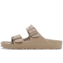 Kapcie Birkenstock Arizona Eva Damskie. Szare kapcie damskie Birkenstock, z materiału. Za 457.00 zł.
