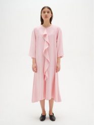 InWear Sukienka letnia Dorcas 30108140 Różowy Loose Fit. Czerwone sukienki damskie InWear, bez wzorów, z wiskozy, bez ramiączek. Za 349.99 zł.