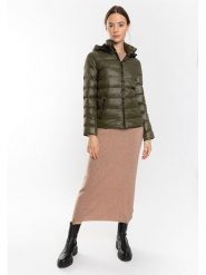 Northwood Kurtka pikowana "Kirsten" w kolorze khaki rozmiar: XL. Brązowe kurtki damskie Northwood, xl, bez wzorów, bez kaptura. Za 172.08 zł.