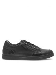 Lasocki Sneakersy WI23-ATINA-01 Czarny. Czarne obuwie sportowe damskie Lasocki, ze skóry, bez zapięcia. Za 175.99 zł.