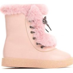 Różowe Śniegowce Baby Girl. Kozaki dziewczęce Born2be. Za 24.99 zł.