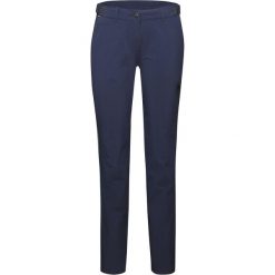 Spodnie turystyczne damskie Mammut Runbold Pants. Niebieskie spodnie sportowe damskie Mammut, na lato, bez wzorów, z materiału, trekkingowe. Za 561.20 zł.