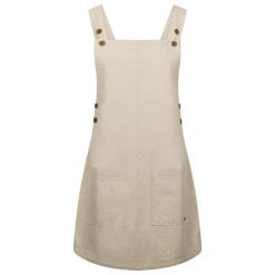 Trespass Twirl - Damska sukienka na co dzień Owsianka. Brązowe sukienki damskie Trespass, bez wzorów, sportowe, bez ramiączek. Za 277.99 zł.