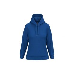 Bluza damska z kapturem Kariban. Niebieskie bluzy damskie KARIBAN, xl, bez wzorów, z bawełny, z kapturem. Za 181.00 zł.