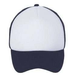Czapka Z Daszkiem Bubble Colour Block. Białe czapki z daszkiem damskie SOL'S, bez wzorów. Za 33.99 zł.