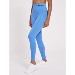 Damskie wysokie legginsy Hummel TIF. Niebieskie legginsy damskie Hummel, xs, bez wzorów. Za 125.50 zł.
