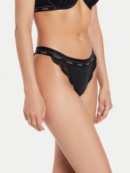 Guess Figi brazylijskie O4YE00 PZ01C Czarny. Czarne figi Guess, z aplikacjami, z syntetyku. Za 69.99 zł.