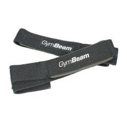 Paski do podnoszenia ciężarów GymBeam. Czarne paski damskie GYMBEAM, bez wzorów. Za 16.90 zł.
