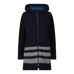 Parka damska z kapturem CMP. Czarne parki damskie CMP, na zimę, uniwersalny, z materiału, z kapturem. Za 819.90 zł.
