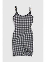 Guess Sukienka codzienna 182718 Czarny Classic Fit. Czarne sukienki damskie Guess, z aplikacjami, bez ramiączek. Za 434.99 zł.