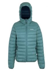 Regatta Kurtka pikowana "Marizion" w kolorze turkusowym rozmiar: 40. Niebieskie kurtki damskie Regatta, bez wzorów, bez kaptura. Za 174.02 zł.