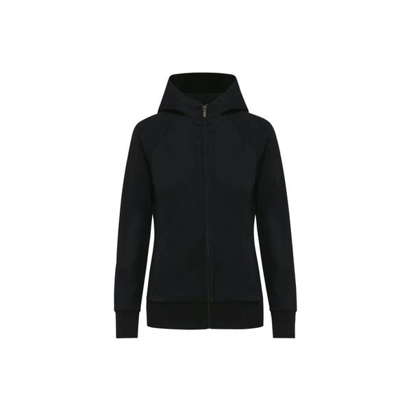 Bluza damska z kapturem Kariban Premium. Czarne bluzy damskie KARIBAN, xl, bez wzorów, z bawełny, z kapturem. Za 243.50 zł.