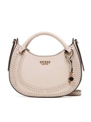 Guess Torebka Tatum HWNG96 67060 Beżowy. Brązowe torebki klasyczne damskie Guess, ze skóry, bez dodatków. Za 489.99 zł.