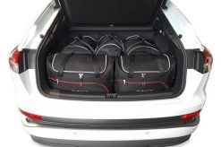 Torby Do Bagażnika Audi Q4 E-Tron Sportback Ev 2021+ 5Szt Kjust. Czarne torby podróżne KJUST, bez wzorów, z kauczuku. Za 1,444.00 zł.