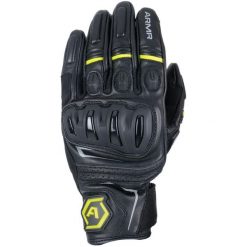 Rękawice rowerowe Armr Glove Raiden 3.0 czarno-żółte rozmiar M/8. Czarne rękawiczki damskie ARMA, bez wzorów. Za 320.65 zł.
