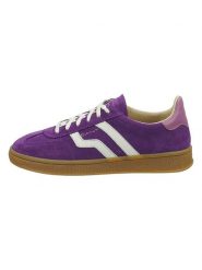 GANT Footwear Skórzane sneakersy w kolorze fioletowym rozmiar: 38. Różowe obuwie sportowe damskie GANT Footwear, ze skóry, bez zapięcia. Za 281.10 zł.
