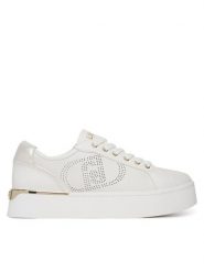 Liu Jo Sneakersy Pretty 05 BA5023 P0102 Biały. Białe obuwie sportowe damskie Liu Jo, ze skóry, bez zapięcia. Za 409.99 zł.