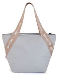 IRIS Barcelona Torba termiczna "On the go" w kolorze jasnoszarym na lunch - 33,5 x 24 x 14 cm rozmiar: onesize. Szare torby sportowe IRIS Barcelona, bez wzorów, z materiału. Za 56.99 zł.
