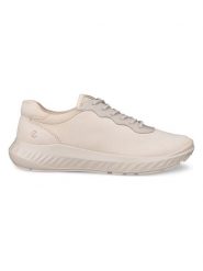 Ecco Skórzane sneakersy "ATH-1FTR" w kolorze beżowym rozmiar: 40. Brązowe obuwie sportowe damskie ECCO, bez zapięcia. Za 338.21 zł.