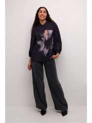 CULTURE Koszula w kolorze czarnym rozmiar: M. Czarne koszule damskie Culture, m, bez wzorów, z włókna, bez kołnierzyka, bez ramiączek. Za 165.99 zł.