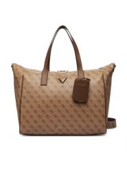 Guess Torba weekendowa Latona Travel TWHB92 11017 Brązowy. Brązowe torby podróżne Guess, z aplikacjami, ze skóry. Za 869.99 zł.