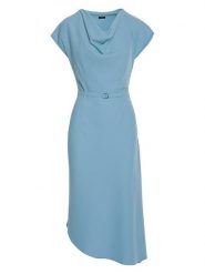 Stylove Sukienka w kolorze błękitnym rozmiar: M. Niebieskie sukienki damskie Stylove, bez wzorów, z tkaniny, bez ramiączek. Za 159.99 zł.