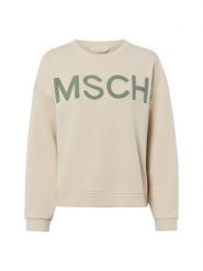Msch Copenhagen Bluza - MSCHMela Briena Kobiety beżowy, XS/S. Brązowe bluzy damskie MSCH Copenhagen, s, bez wzorów, z bawełny, bez kaptura. Za 229.95 zł.