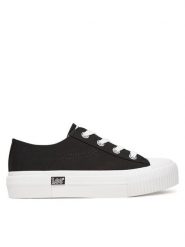 Lee Trampki Isla C Women Low 50251001 25Y Czarny. Czarne trampki damskie Lee, bez wzorów, z materiału, bez zapięcia. Za 119.99 zł.