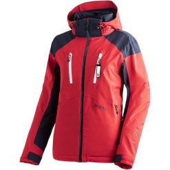 Damska kurtka narciarska Maier Sports Vratna. Czerwone kurtki damskie Maier Sports, na zimę, bez wzorów, z materiału, bez kaptura. Za 1,451.95 zł.