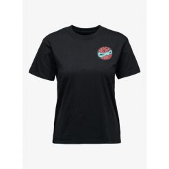 Koszulka bawełniana damska Black Diamond Rope Badge SS Tee. Czarne koszulki sportowe damskie Black Diamond, bez wzorów, z bawełny, bez ramiączek. Za 135.99 zł.