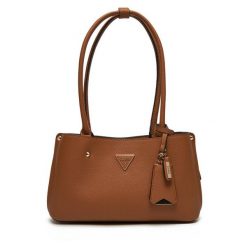 Torebka Guess. Brązowe torebki klasyczne damskie Guess, bez dodatków. Za 359.99 zł.
