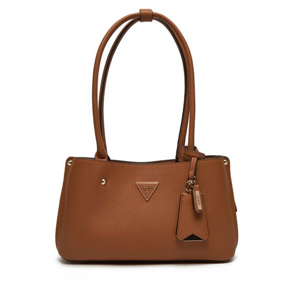 Torebka Guess. Brązowe torebki klasyczne damskie Guess, bez dodatków. Za 329.99 zł.