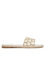 Roxy Espadryle E6018-5 Biały. Białe espadryle damskie Roxy, bez wzorów, z materiału, bez obcasa. Za 95.99 zł.