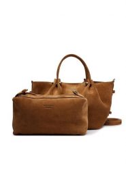 Weekend Max Mara Torebka Wkario 2625516175 Brązowy. Brązowe torebki klasyczne damskie Weekend Max Mara, ze skóry, bez dodatków. Za 2,479.00 zł.
