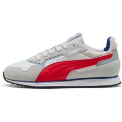 Adidasy Puma Softride St Miler, Dla obu płci. Szare obuwie sportowe casual damskie Puma, z zamszu, bez zapięcia. Za 490.00 zł.