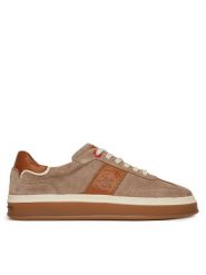 Beverly Hills Polo Club Sneakersy WI34-3410-17438-01 Brązowy. Brązowe obuwie sportowe damskie Beverly Hills Polo Club, ze skóry, bez zapięcia. Za 329.99 zł.