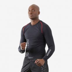 Koszulka do MMA / Grapplingu Outshock Rashguard. Czarne koszulki damskie OUTSHOCK, s, bez wzorów, z elastanu, bez kołnierzyka, bez ramiączek. Za 149.99 zł.