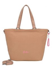 Fritzi aus Preußen Shopper bag "Lea" w kolorze jasnobrązowym - 33 x 32 x 16 cm rozmiar: onesize. Brązowe shopper bag Fritzi aus Preußen, bez wzorów, z materiału, na ramię, bez dodatków. Za 154.07 zł.